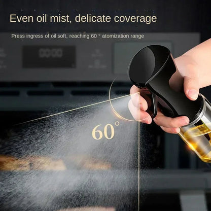 Oil Spray Kitchen Household Edible Olive Oil Spray Bottle Atomized Misty Oil Tank Air Fryer Spray Bottle