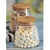 1 pc GTR Borosilicate Glass Food Storage Jar With Wooden Lid