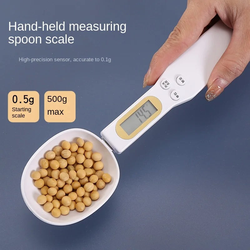 Electronic Scale Measuring Spoon Scale High Precision Measuring Spoon Measuring Spoon Baking Kitchen Spoon Weighing Gram Number