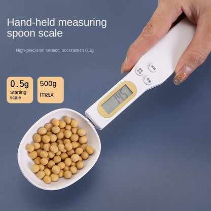 Electronic Scale Measuring Spoon Scale High Precision Measuring Spoon Measuring Spoon Baking Kitchen Spoon Weighing Gram Number