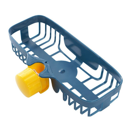 Adjustable Sink Drain Rack Sponge Storage