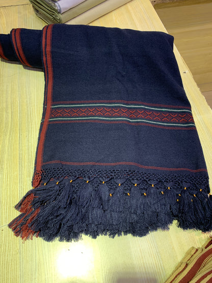 100% Handmade Pashmina Shawl - For Men