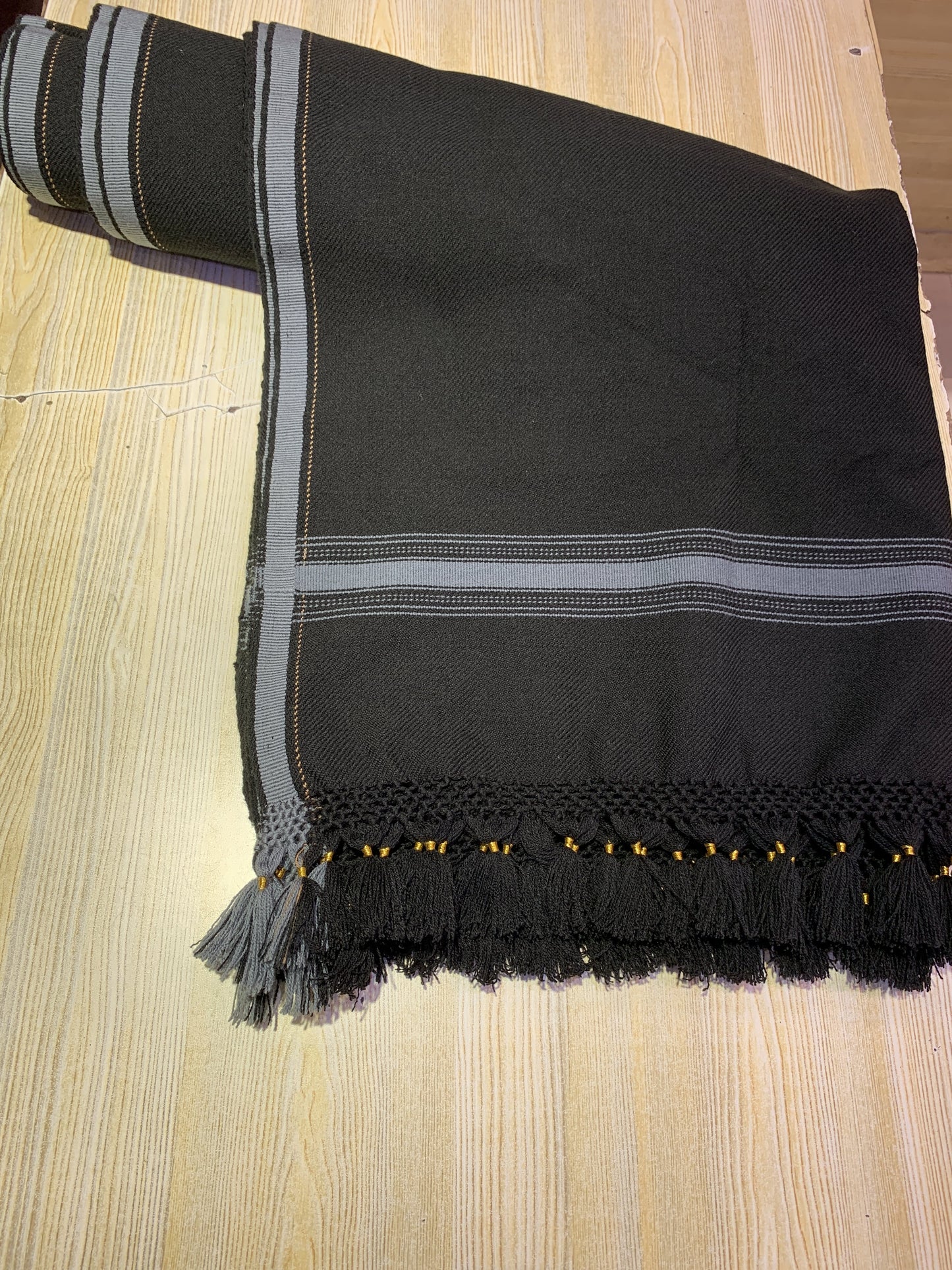 100% Handmade Pashmina Shawl - For Men