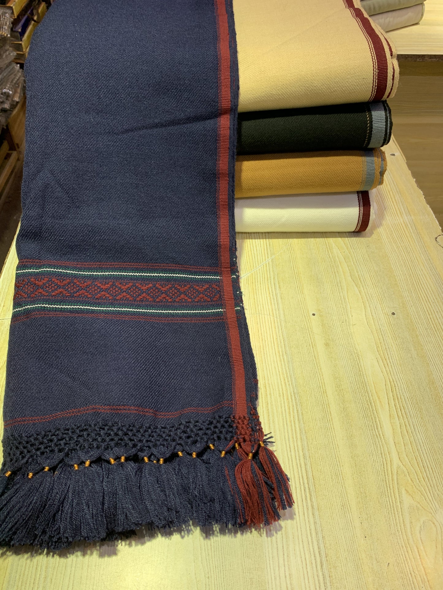 100% Handmade Pashmina Shawl - For Men