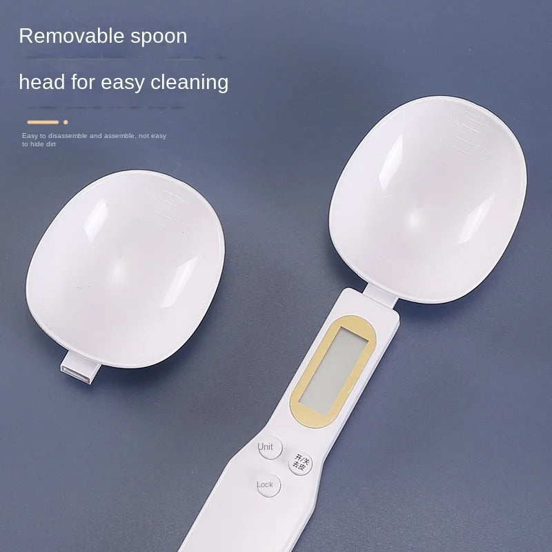 Electronic Scale Measuring Spoon Scale High Precision Measuring Spoon Measuring Spoon Baking Kitchen Spoon Weighing Gram Number