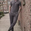Charcoal Essential Button Up Set