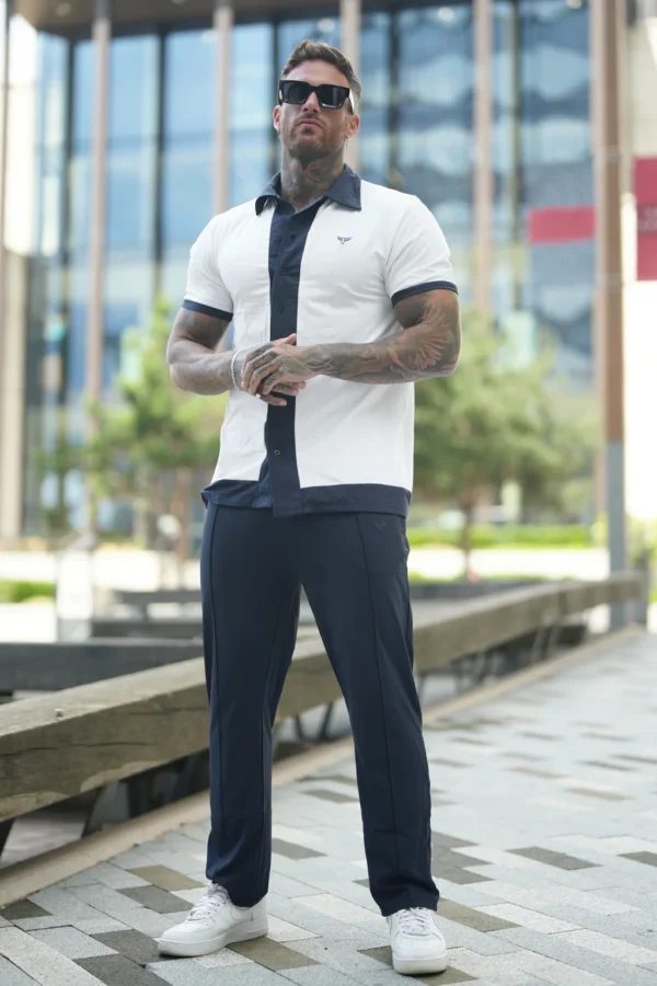 WB Button Up Set